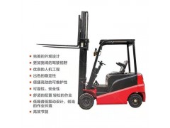 新款迷你型電動叉車 四輪座駕式電動叉車 電動液壓堆高車