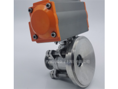 衛生級氣動快裝罐底球閥