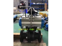 碳鋼氣動法蘭球閥 碳鋼球閥廠家