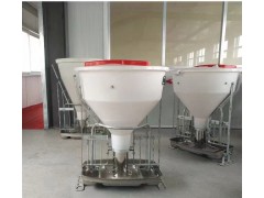 豬用下料器304自動(dòng)采食器100kg干濕喂料器