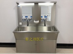 不銹鋼洗手池304不銹鋼材質腳踏感應式洗手池醫院手術室洗手池