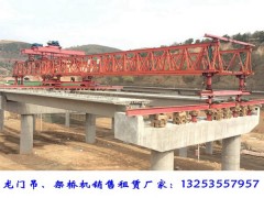 河北張家口架橋機租賃公司40米架橋機試運轉
