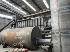 回轉式河道污泥炭化機綠色節能生物質炭化爐