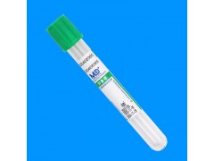 綠色管帽含肝素鋰抗凝劑PET材質真空采血管_抽血管