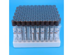 棕色管帽含肝素鈉抗凝劑PET材質真空采血管_抽血管