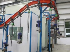 智能溫控烘干涂裝生產線