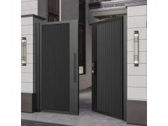 任丘鋁藝門廠家，河北庭院鋁藝門廠家安裝，滄州別墅鋁藝門