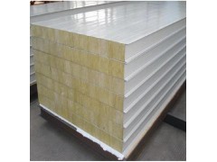 機制巖棉復合板綠色環保凈化彩鋼復合板阻燃防火多規格